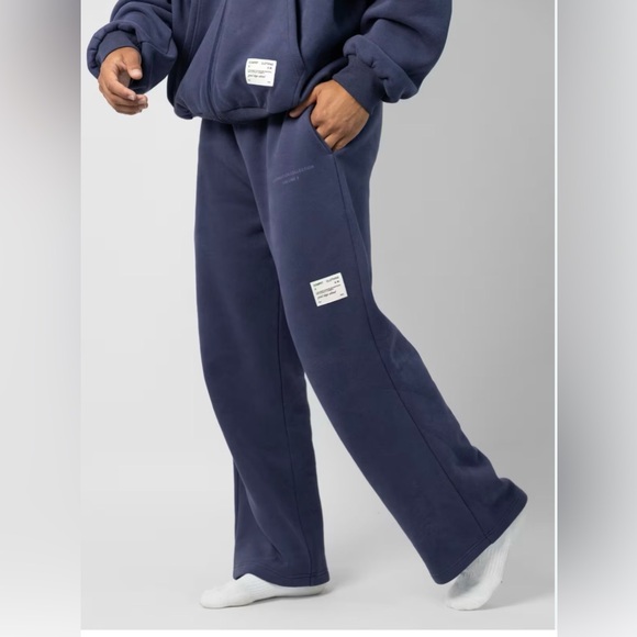 Comfrt Affirmation Sweatpants Blue Sz Small - Picture 2 of 14